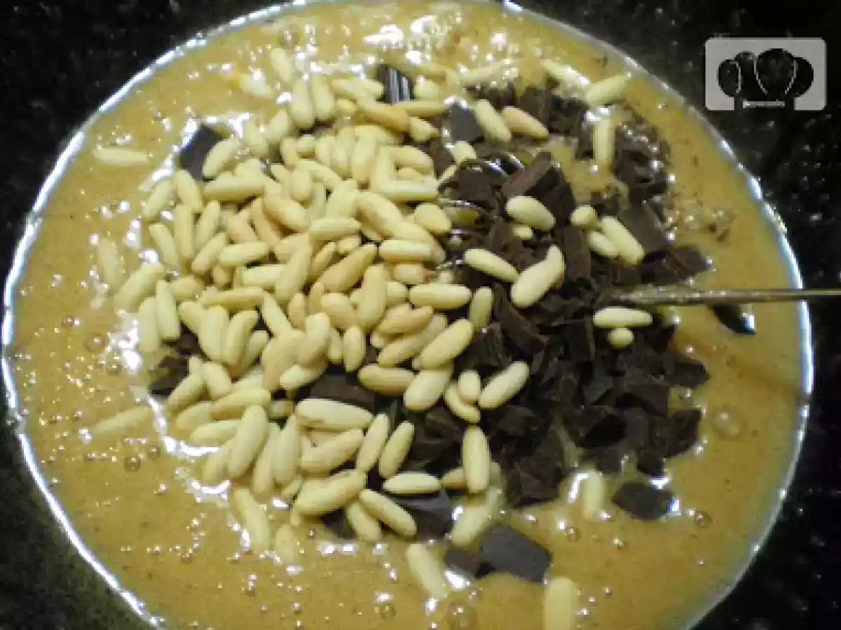 Galletas con piñones y chocolate - foto 5