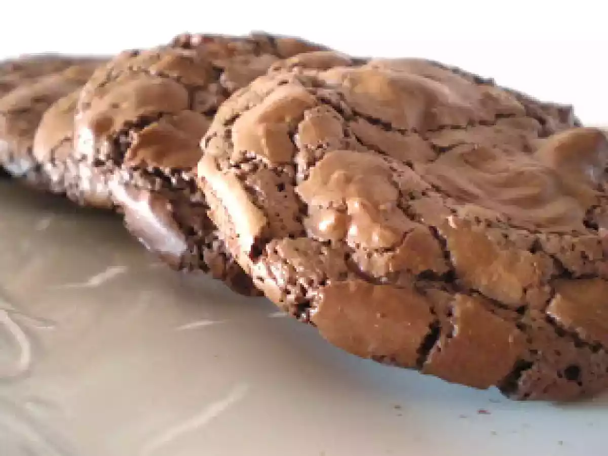 Galletas crujientes de Chocolate (Crunchy chocolate biscuits)