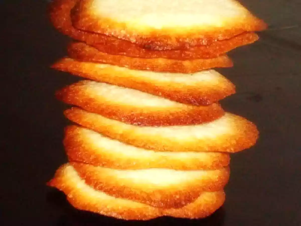 Galletas crujientes de coco