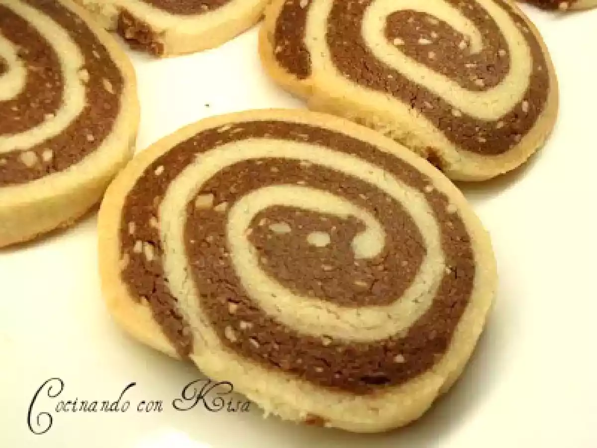 Galletas de ajedrez y espiral (kitchenAid y horno tradicional) - foto 5