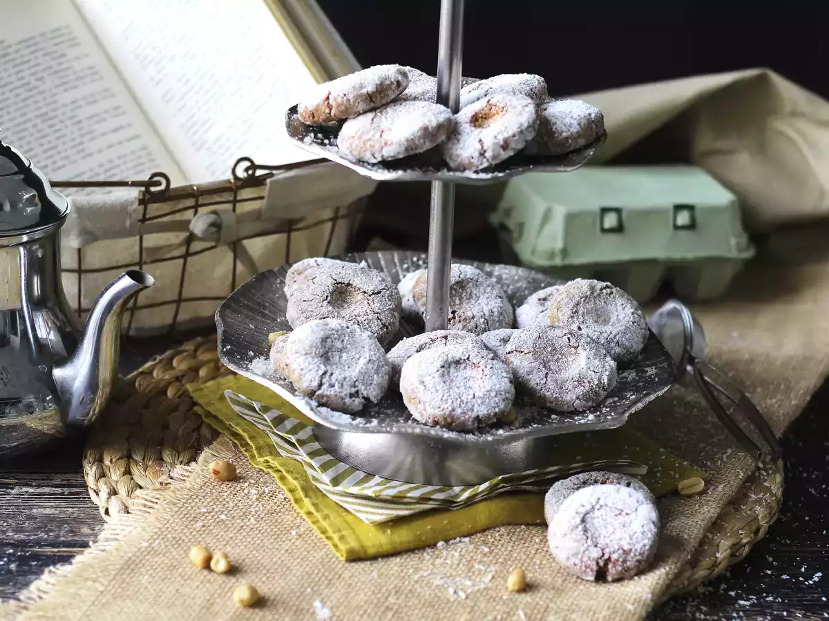 Galletas de almendra y coco Ghriba, un clásico de la repostería marroquí - foto 5