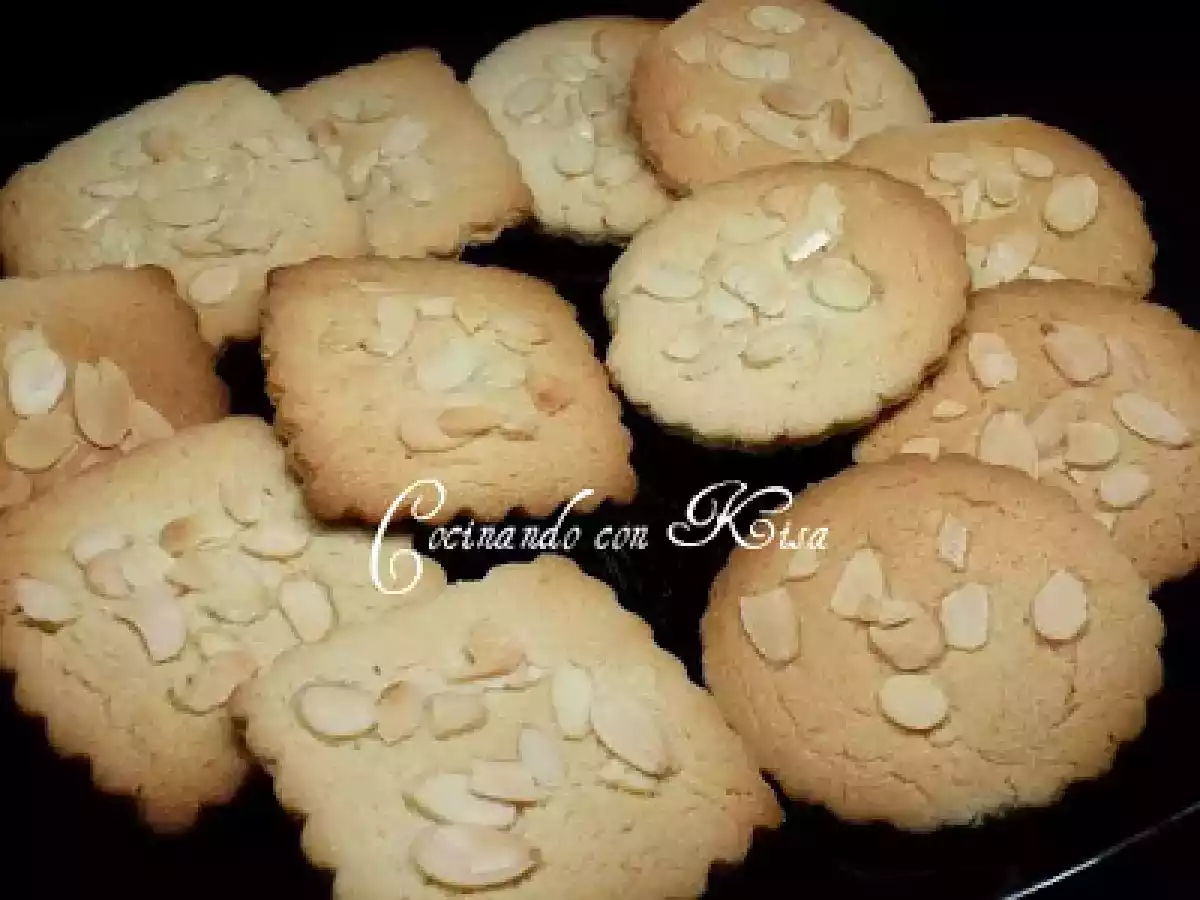 Galletas de almendras (kitchenAid y horno tradicional)