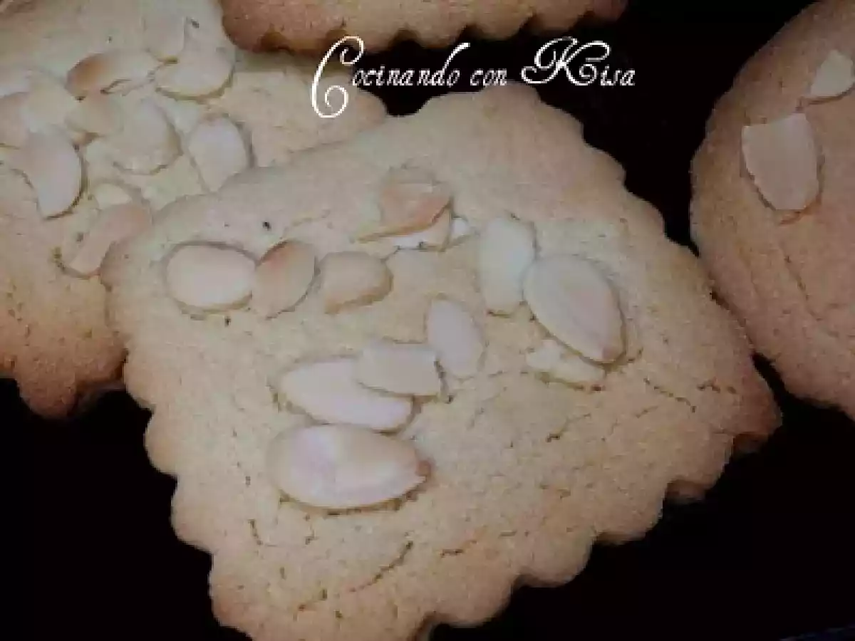 Galletas de almendras (kitchenAid y horno tradicional) - foto 3