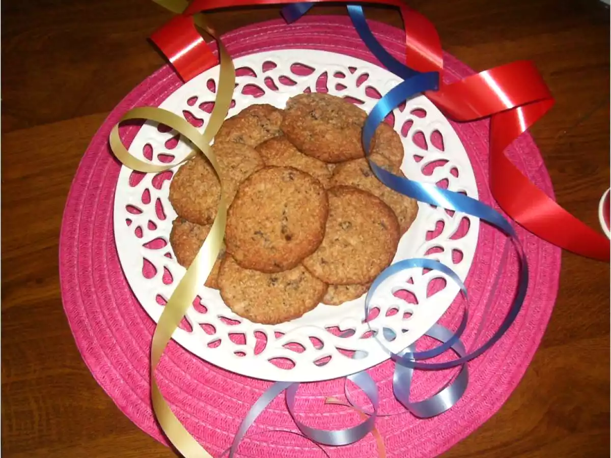 GALLETAS DE AVENA CON CIRUELAS PASAS - foto 2