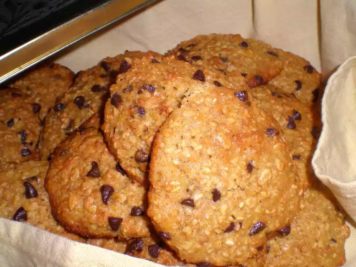 Galletas de avena, naranja y chocolate - foto 2