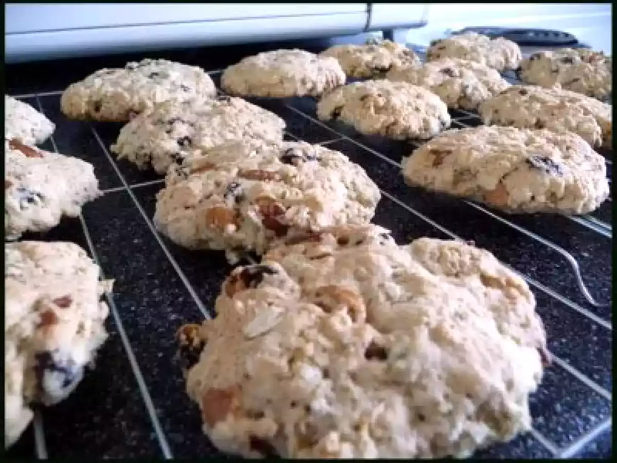 Galletas de avena, pasas y nueces - foto 2