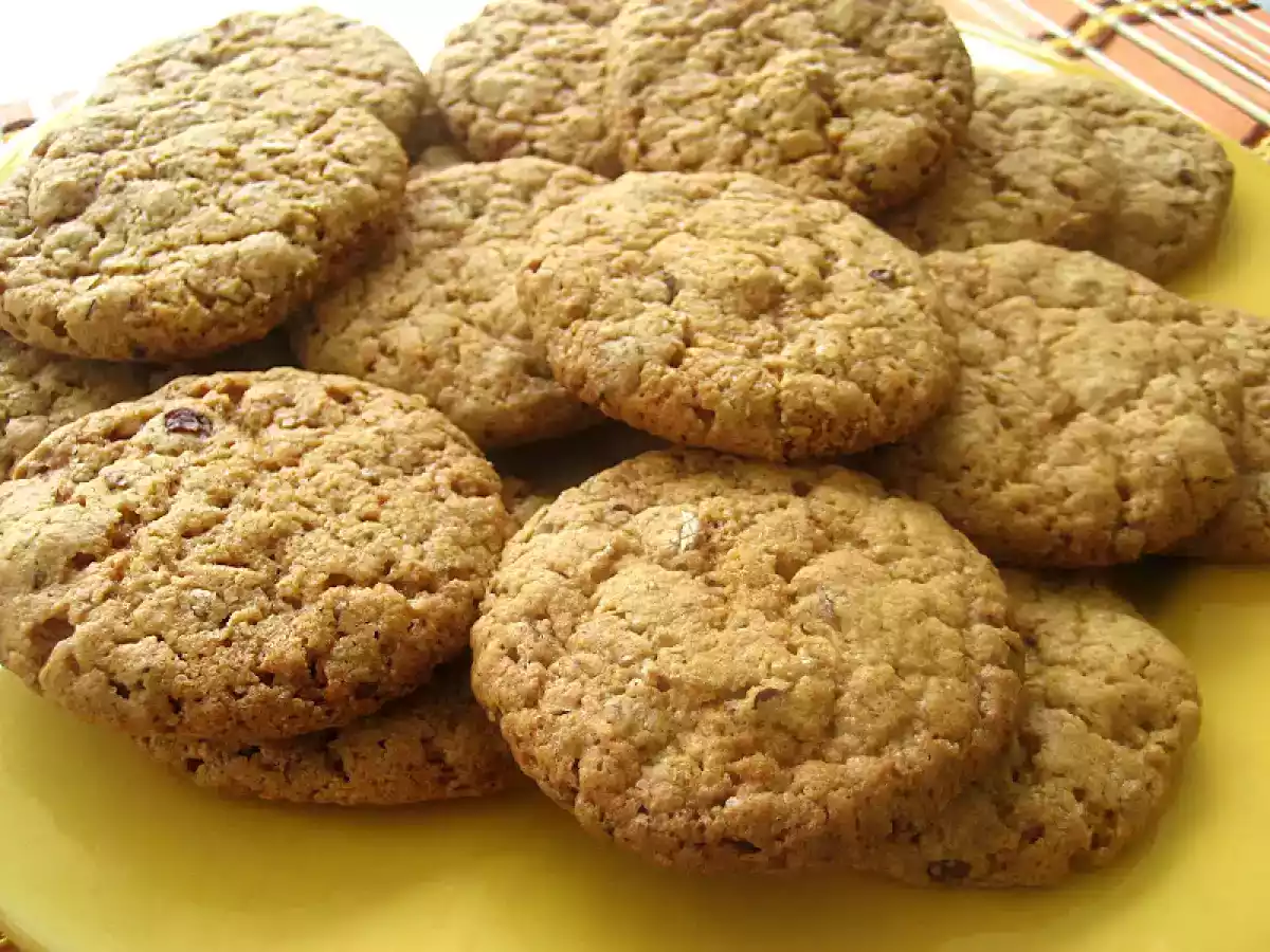 Galletas de avena y caramelo