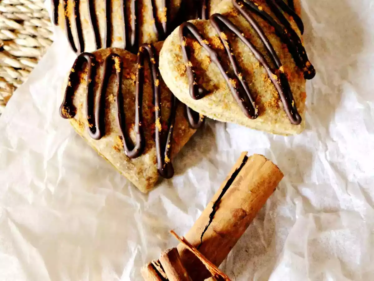 Galletas de canela veganas
