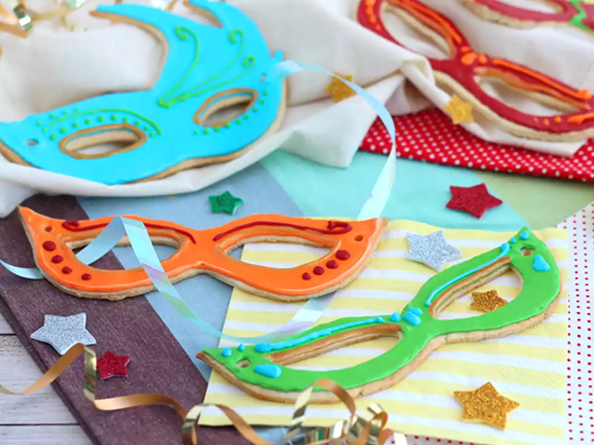 Galletas de carnaval decoradas