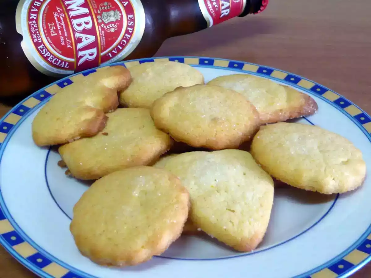Galletas de cerveza y mantequilla