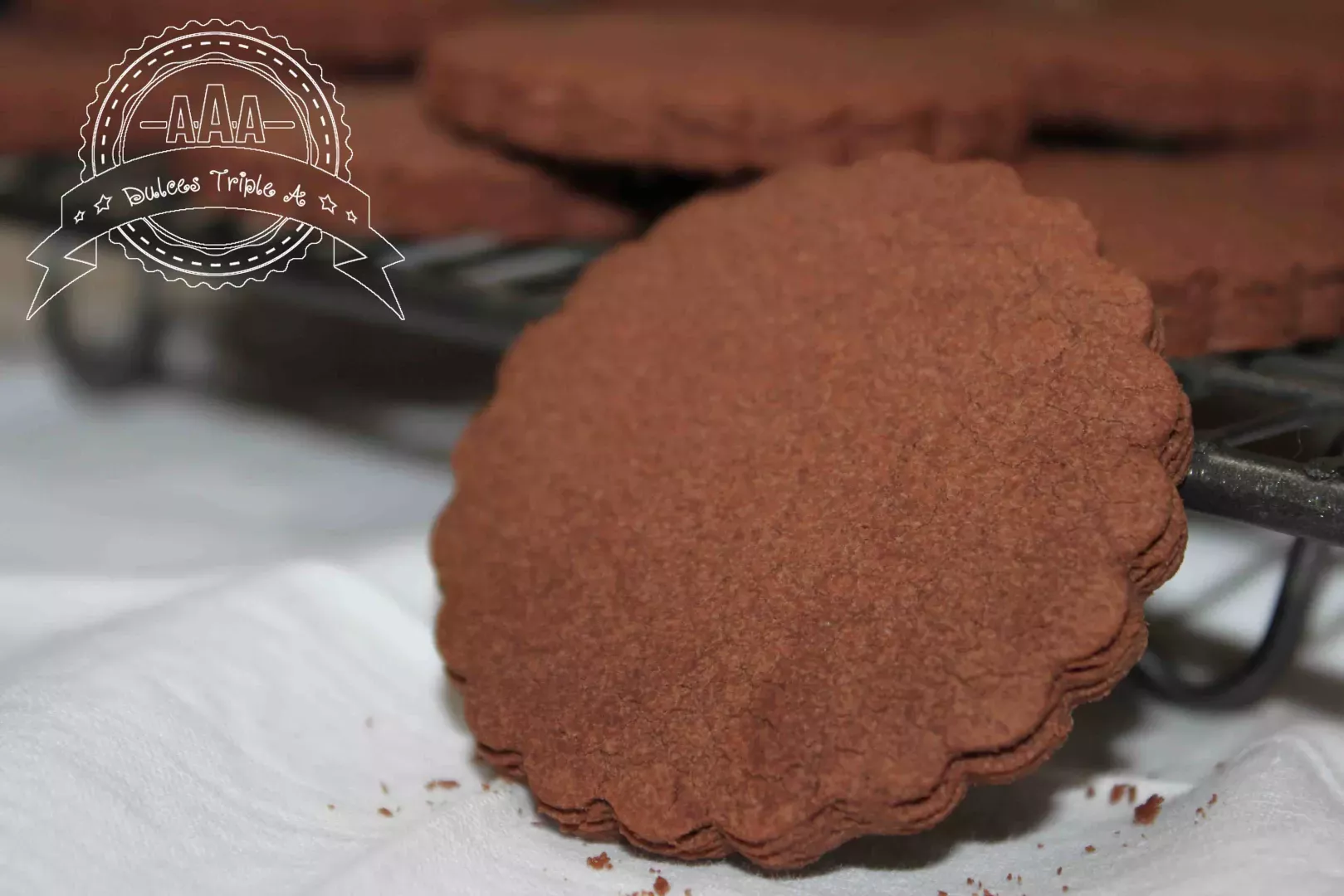 Galletas de chocolate sin gluten - Receta Petitchef