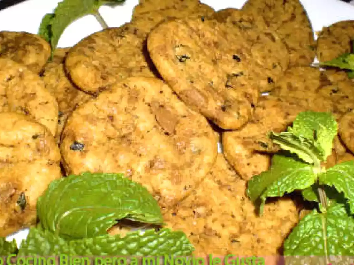 Galletas de Chocolate y Hierbabuena - foto 2