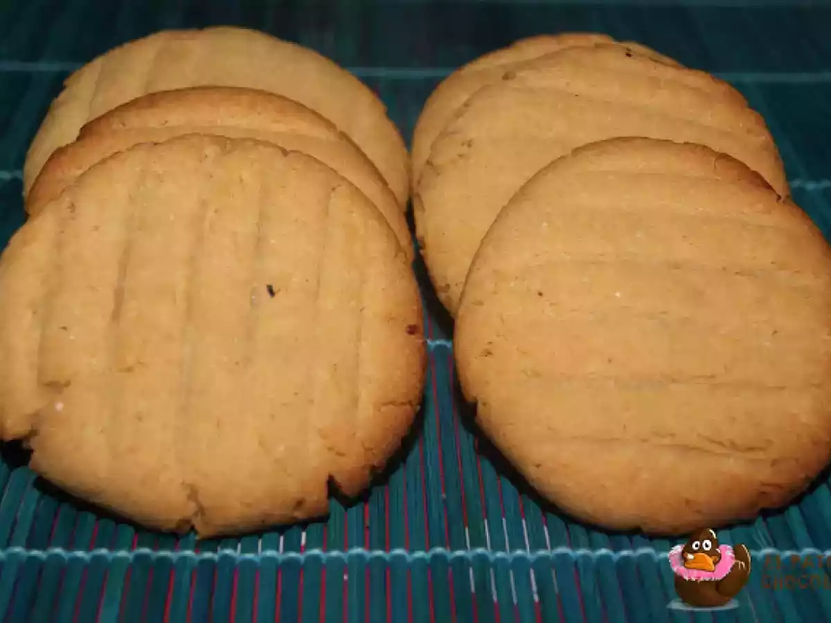 GALLETAS DE CREMA DE CACAHUETE