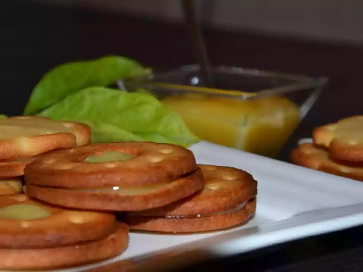 GALLETAS DE LIMÓN CON LEMON CURD