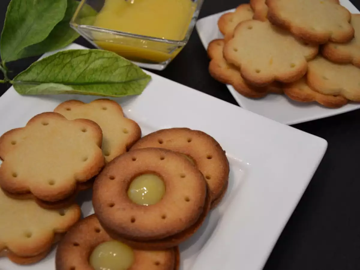 GALLETAS DE LIMÓN CON LEMON CURD - foto 2