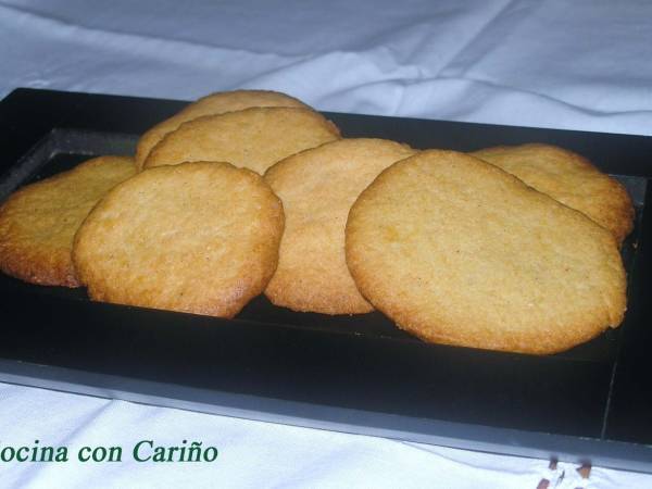 Galletas de limón y miel