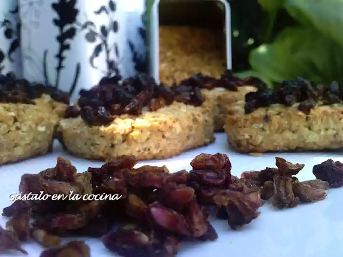 GALLETAS DE LINO Y GRANADA - foto 3