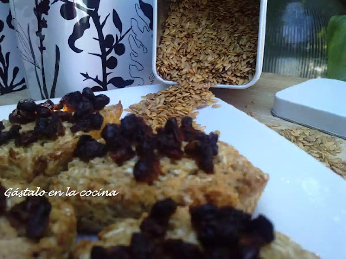 GALLETAS DE LINO Y GRANADA - foto 4