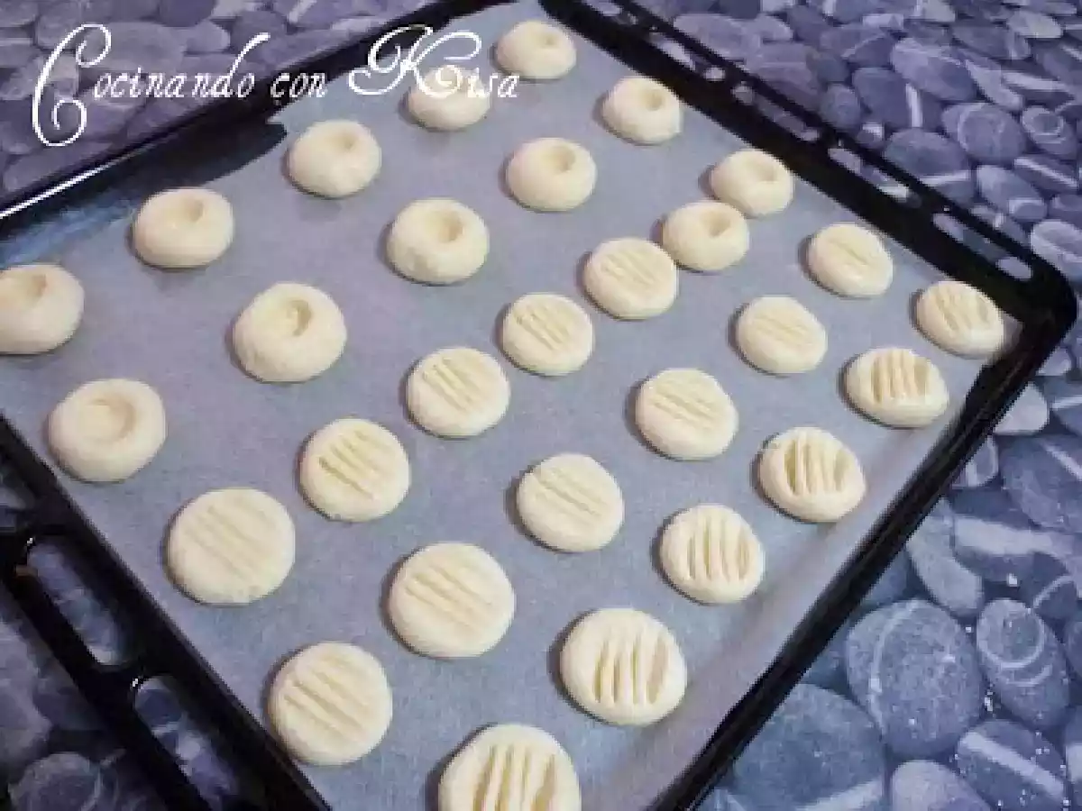 Galletas de maicena ( de forma tradicional y horno) - foto 7