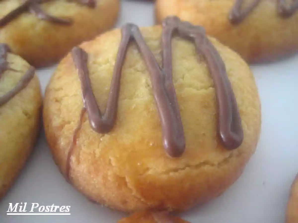 Galletas de mantequilla, almendras y chocolate Deliciosas y sencillas - foto 7