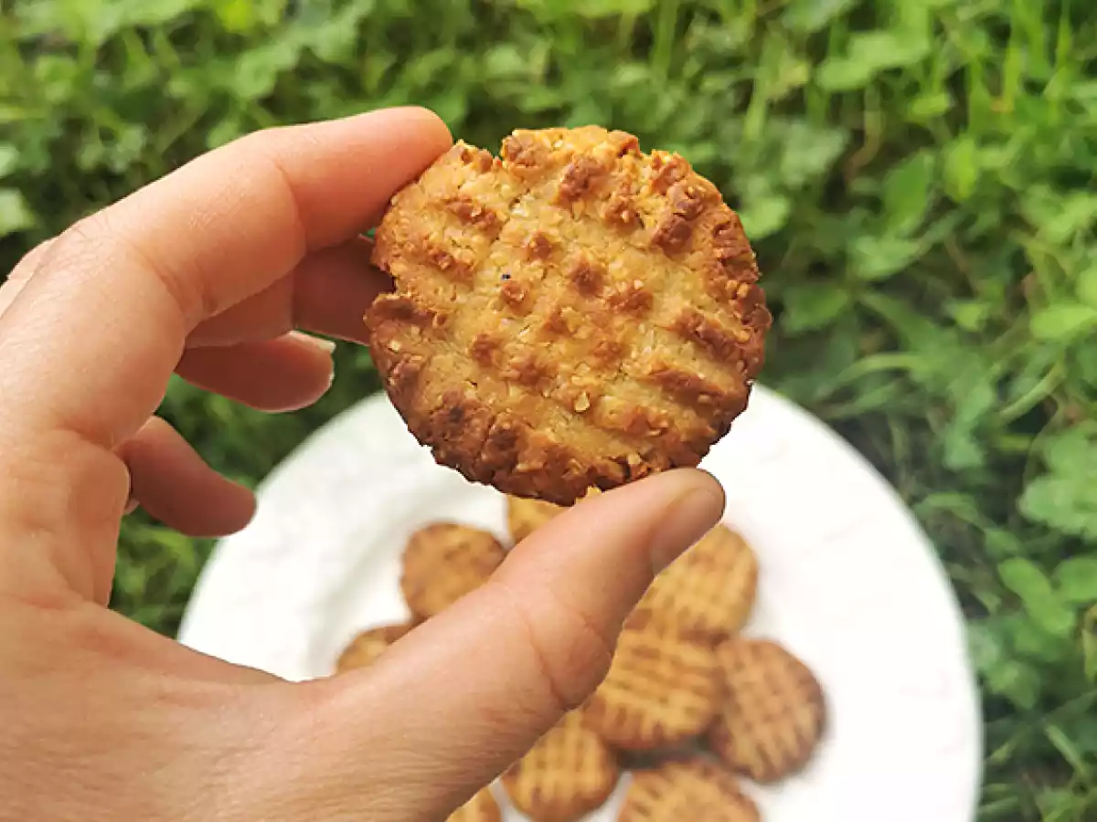 Galletas de mantequilla de cacahuete, sin azúcares añadidos