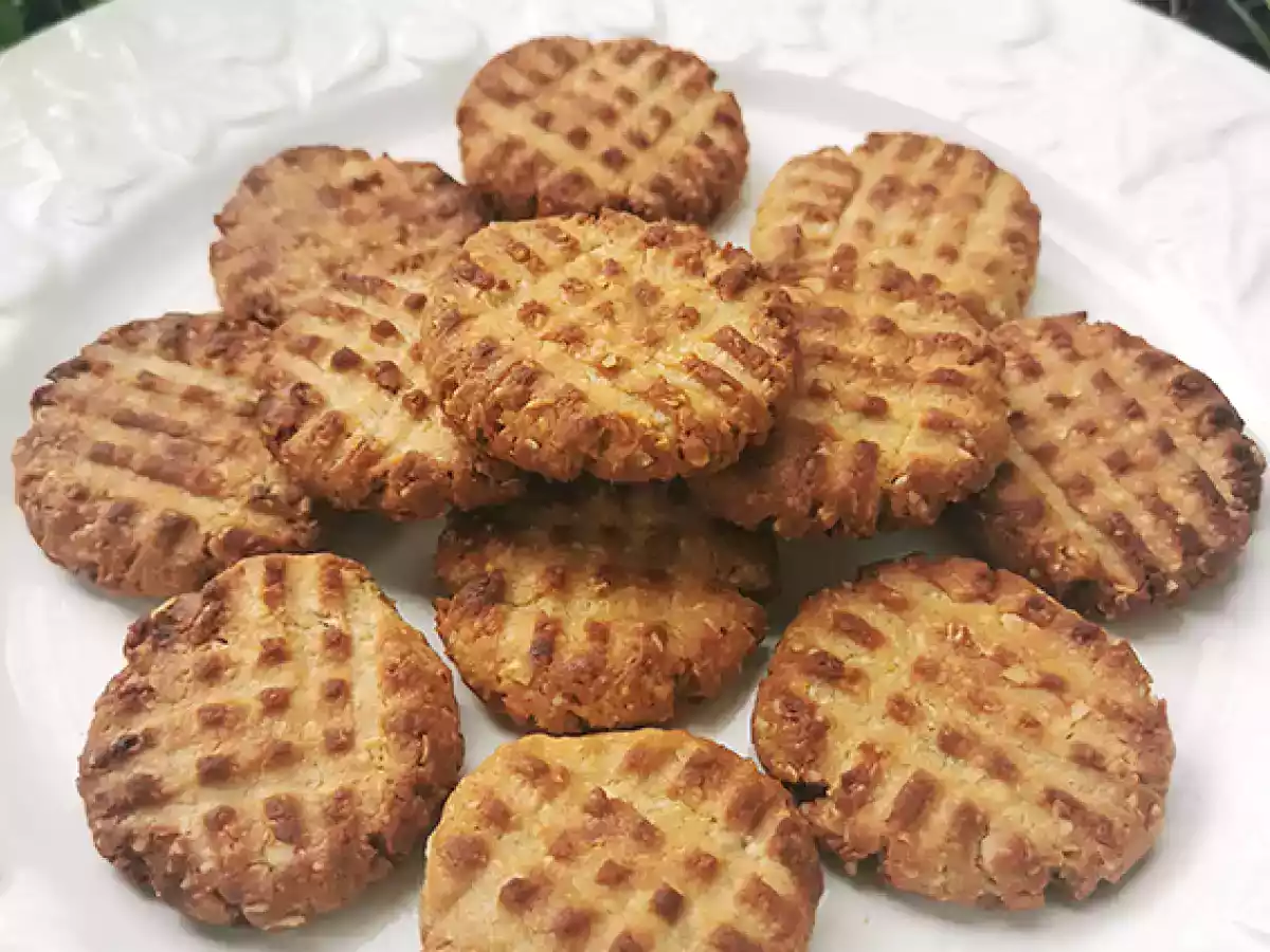Galletas de mantequilla de cacahuete, sin azúcares añadidos - foto 2