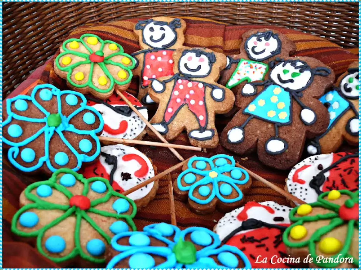 GALLETAS DE MANTEQUILLA DECORADAS