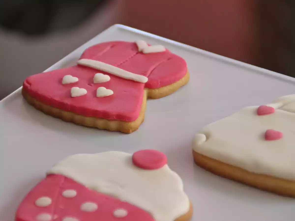 Galletas de mantequilla decoradas de fondant - foto 2