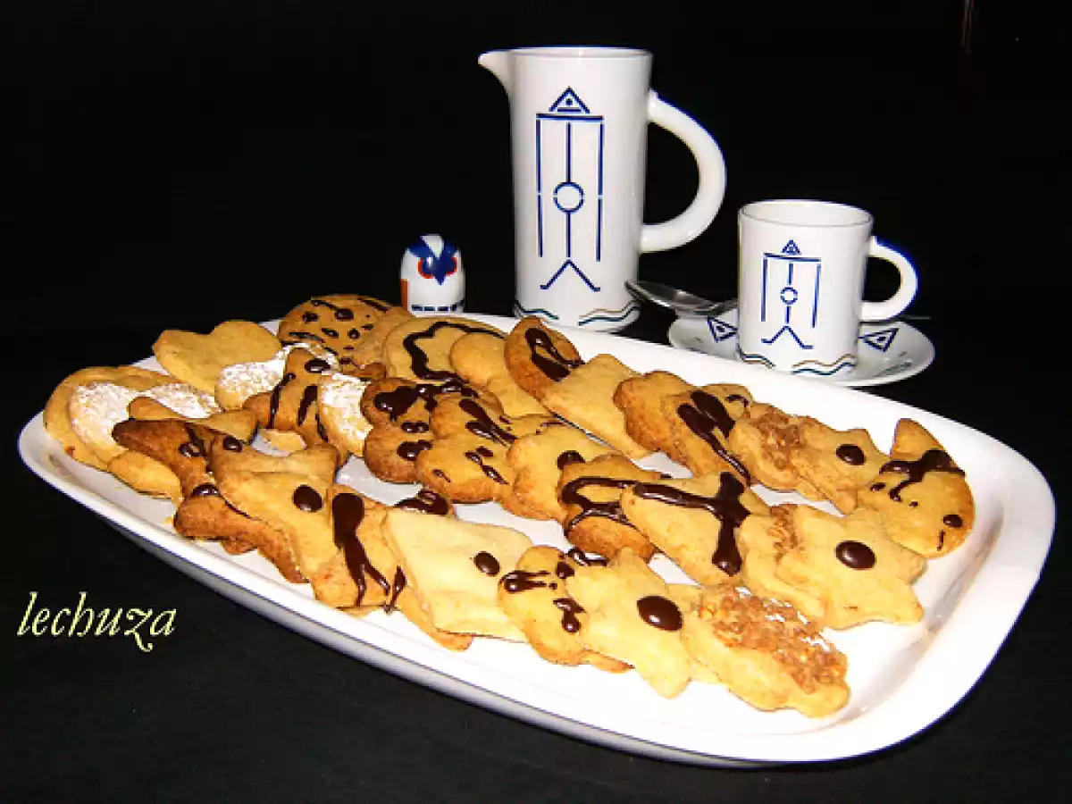 Galletas de mantequilla (pastas de té)