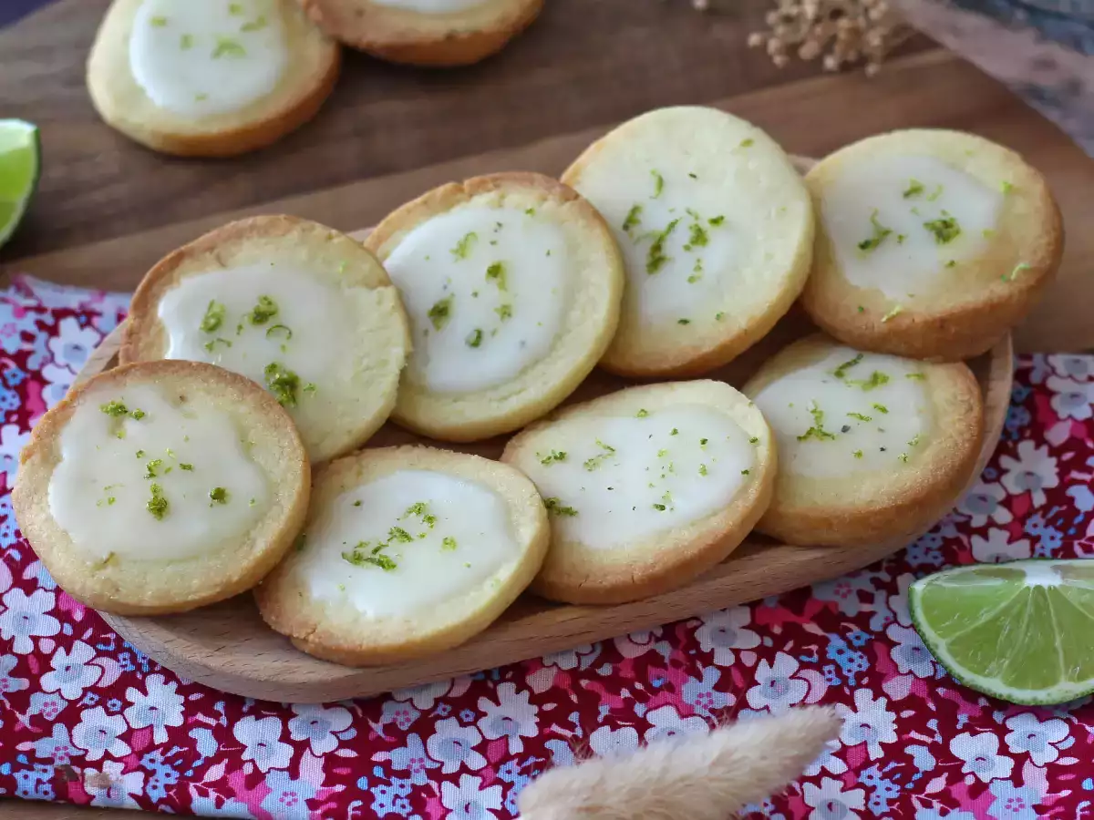 Galletas de mantequilla y lima con glaseado - foto 5