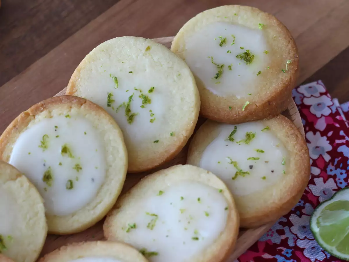 Galletas de mantequilla y lima con glaseado - foto 6