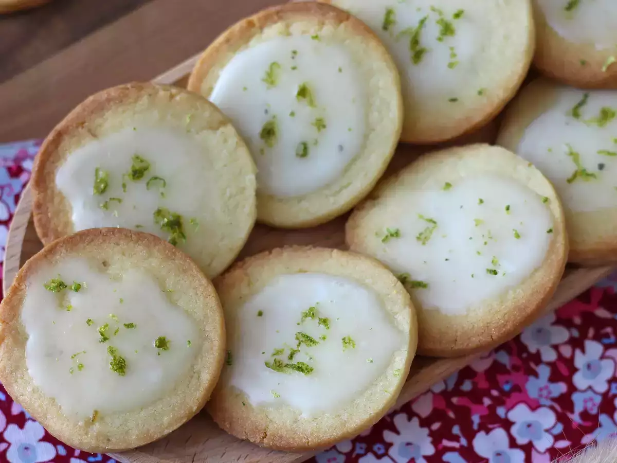 Galletas de mantequilla y lima con glaseado - foto 7