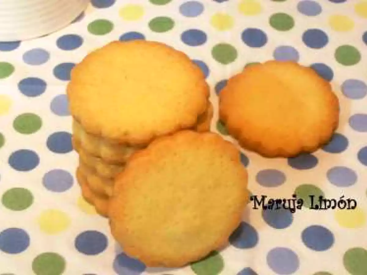 Galletas de mantequilla y queso crema