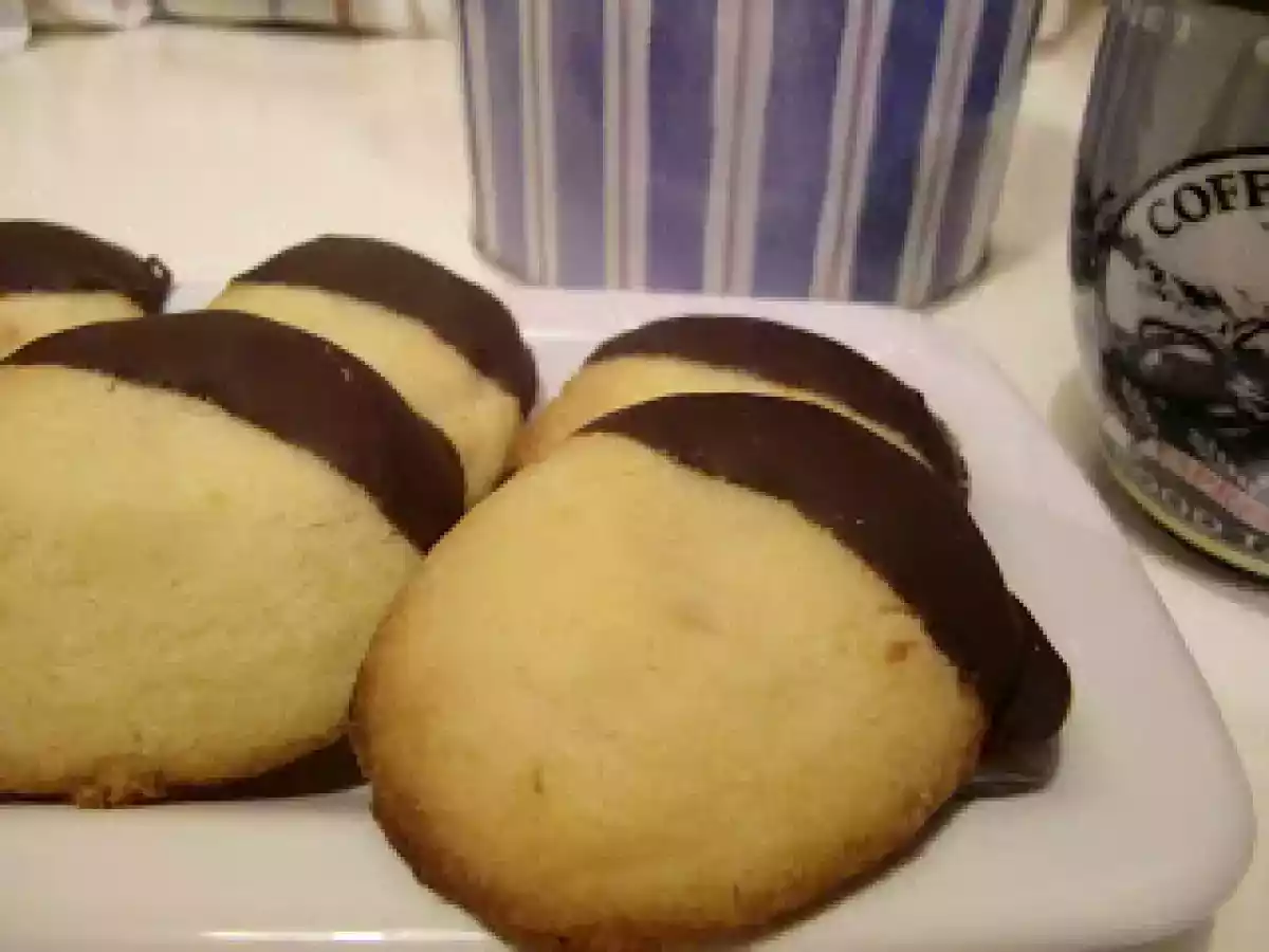 Galletas de naranja y chocolate