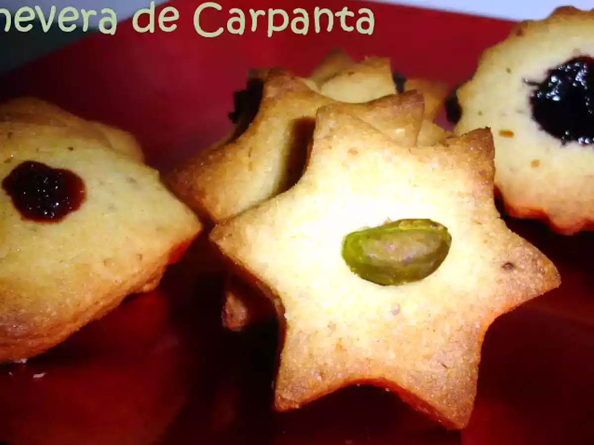 GALLETAS DE PISTACHO, ALMENDRA Y ARANDANOS