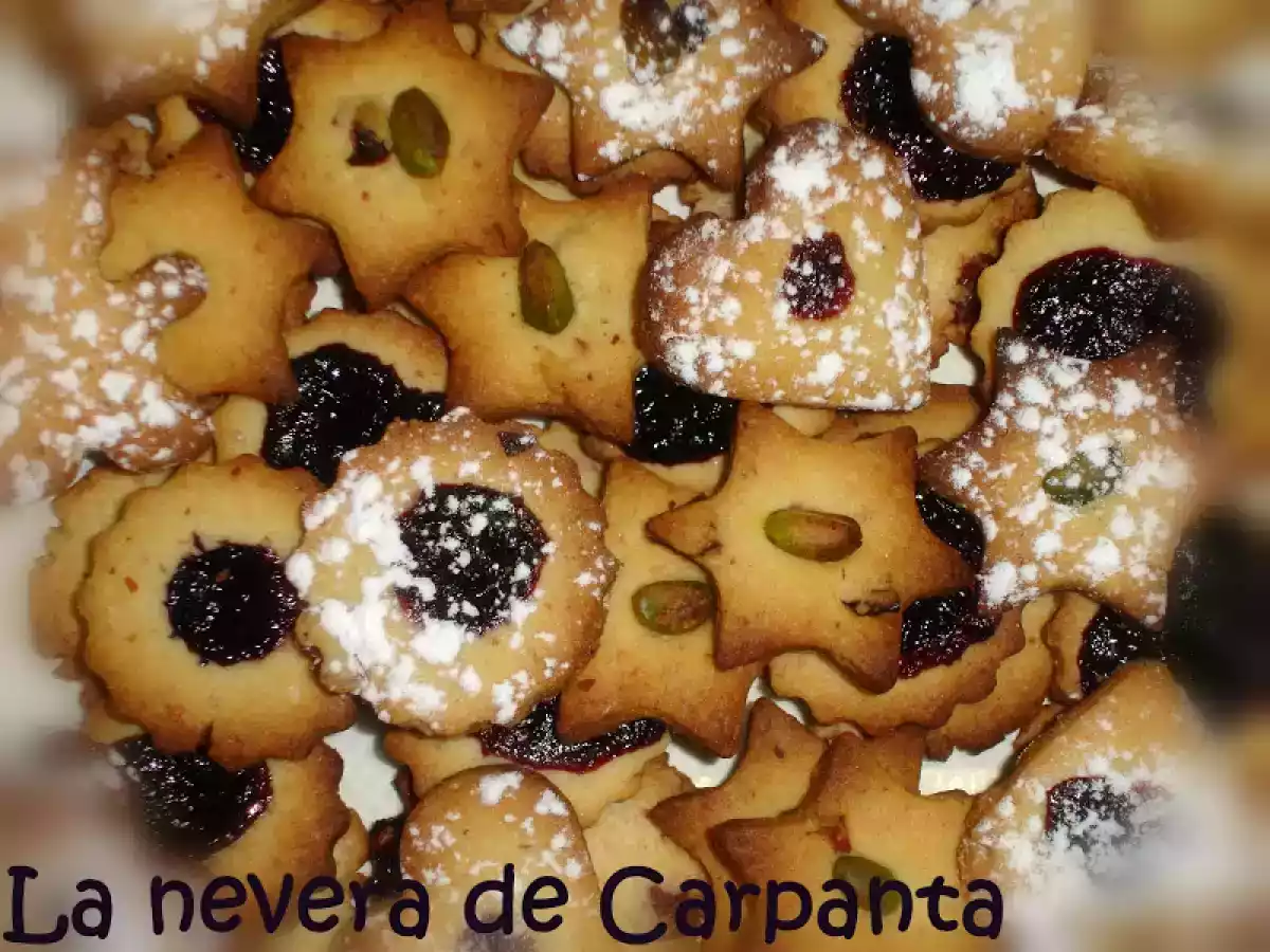 GALLETAS DE PISTACHO, ALMENDRA Y ARANDANOS - foto 2