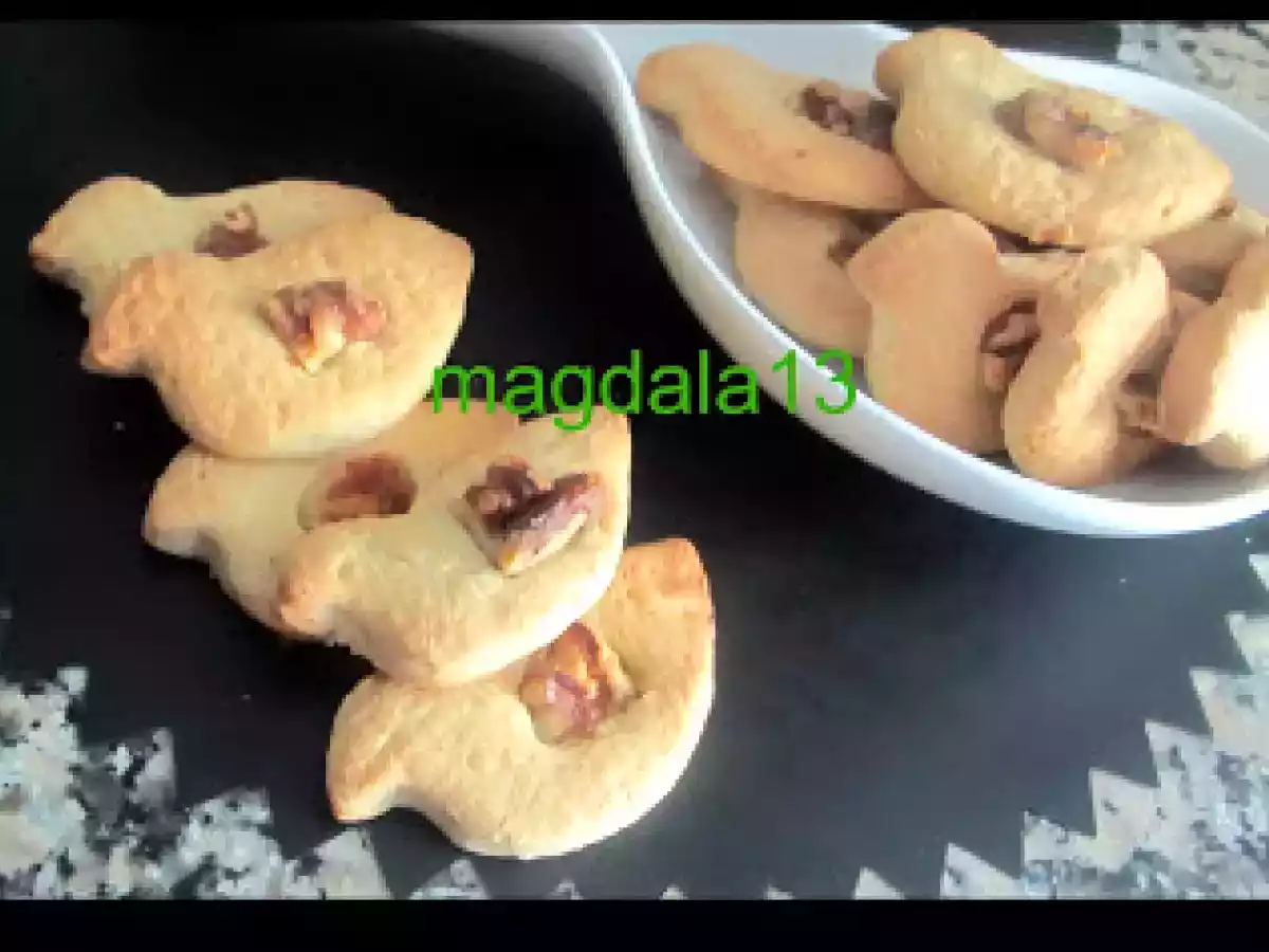 Galletas de platano y nueces