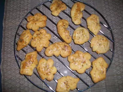 Galletas de queso y nueces (receta griega)