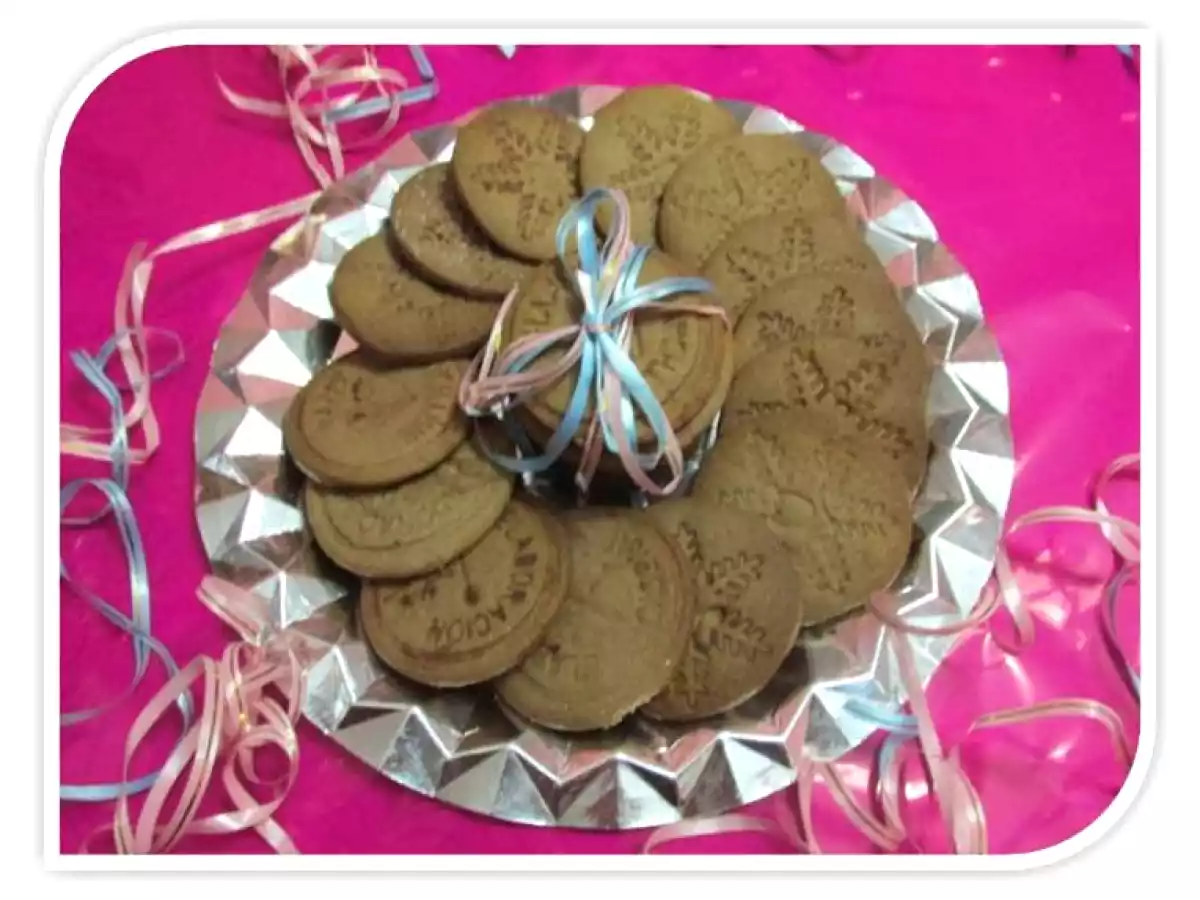 Galletas de sello con ColaCao