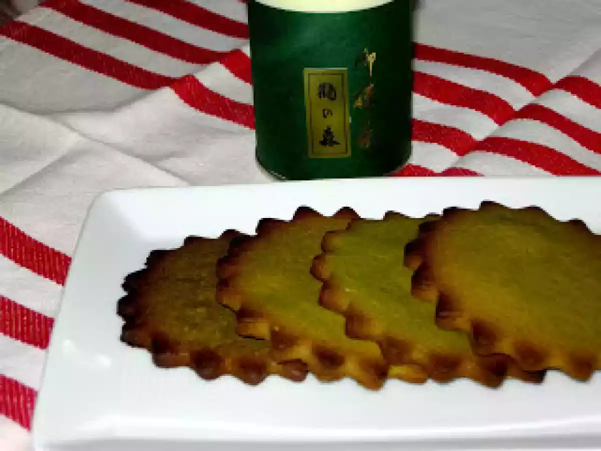 GALLETAS DE TE VERDE MATCHA