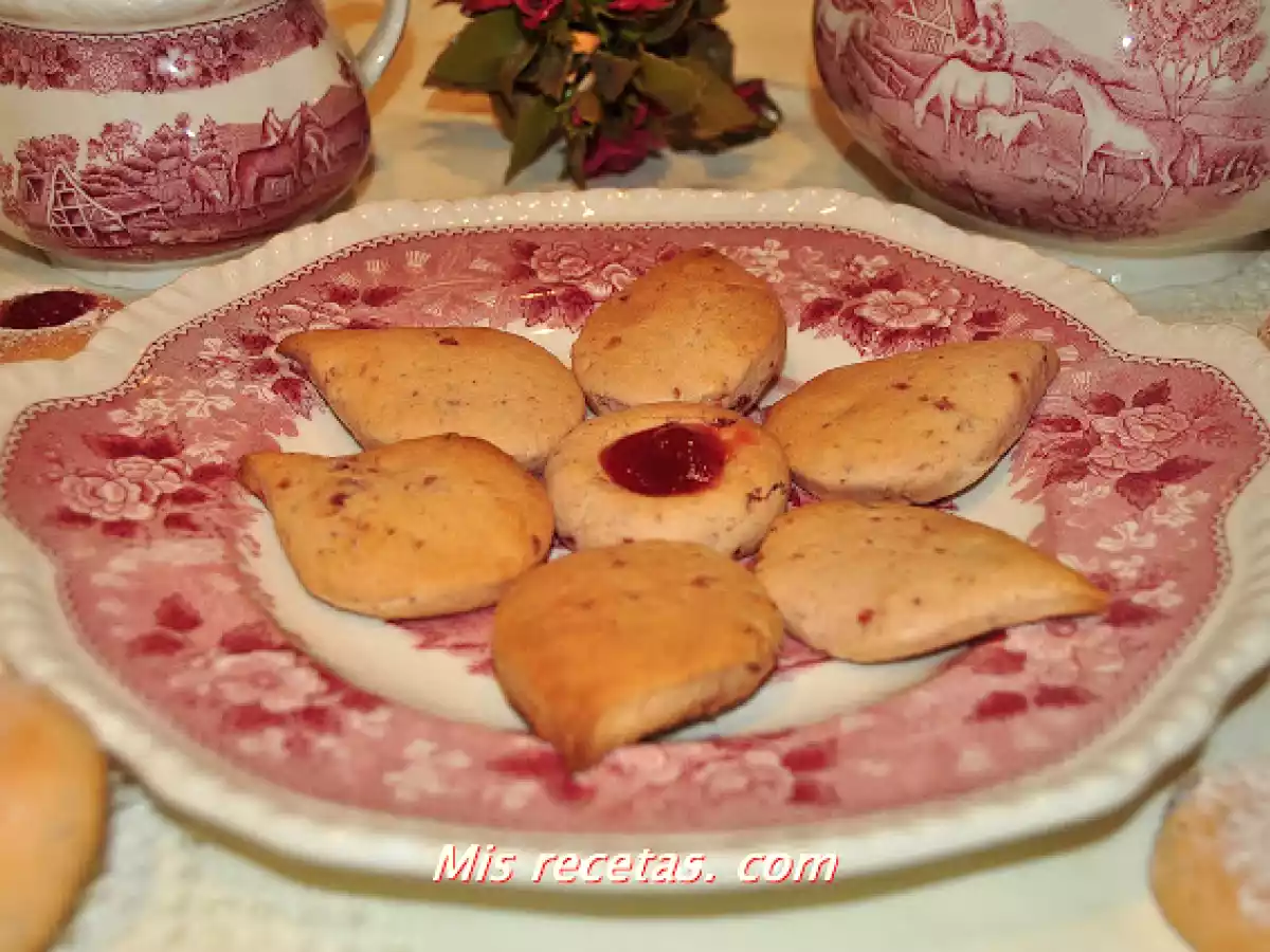 Galletas de yogur de fresa y arándanos