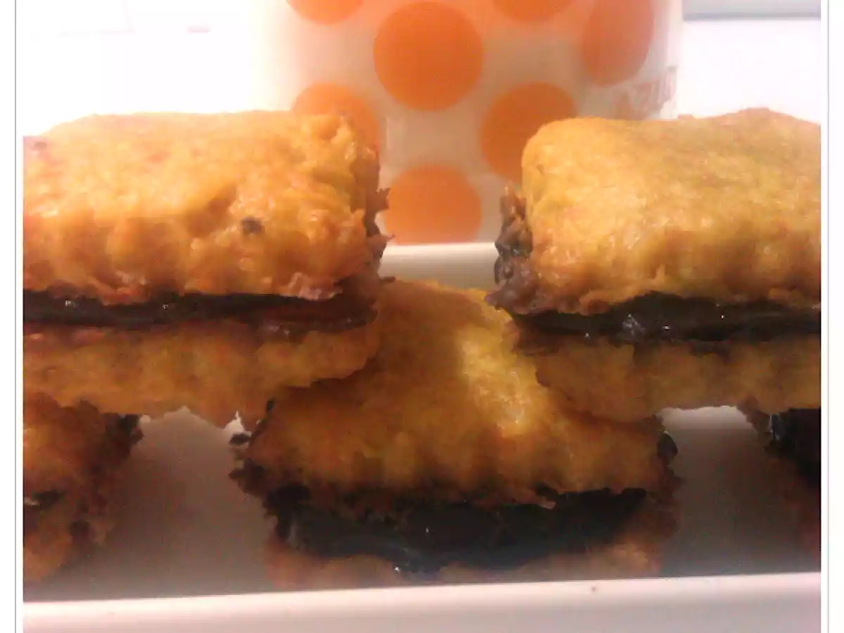 Galletas de Zanahoria y Coco con Crema de Chocolate (sin huevo ni leche)