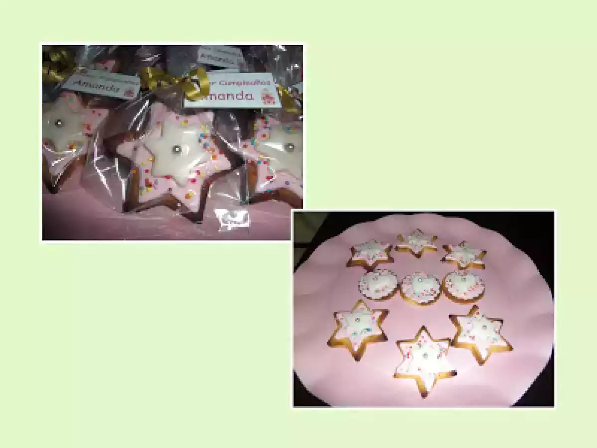 Galletas decoradas con fondant