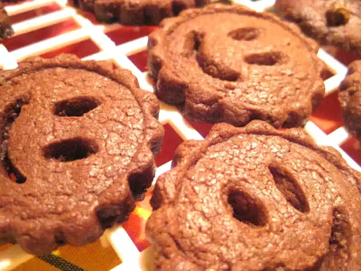 GALLETAS DECORADAS CON GOTITAS DE DOS CHOCOLATES Y DE CARAMELO - foto 8