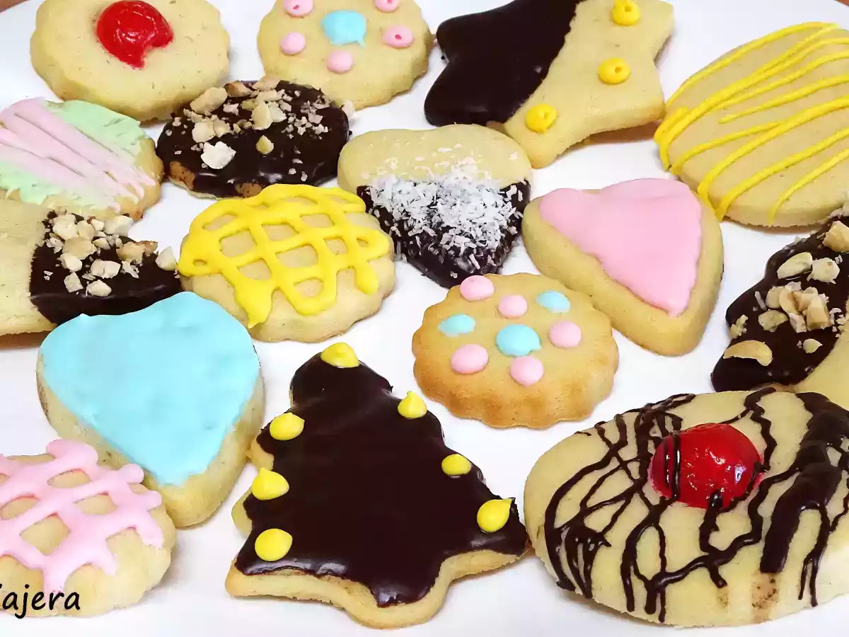 Galletas decoradas o pastas de té. Masa sablé - foto 2