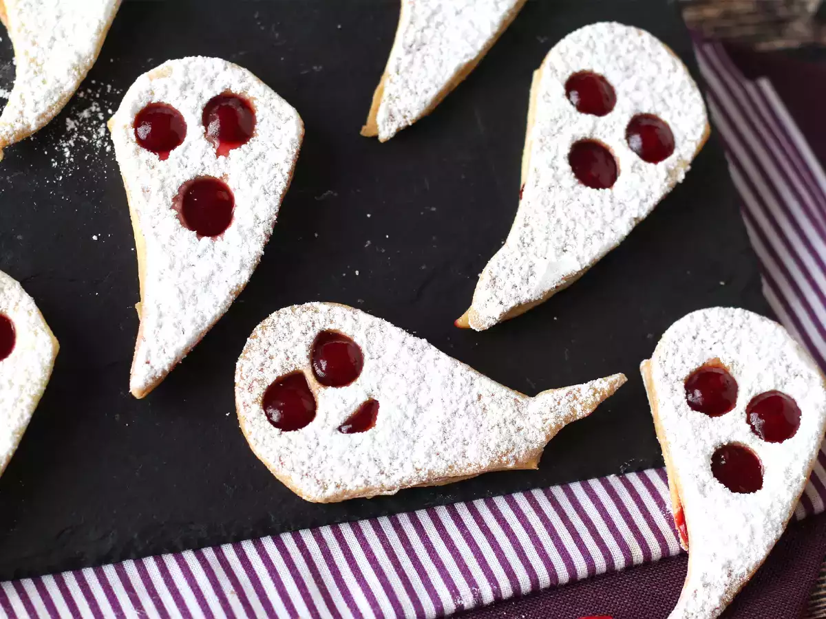 Galletas fantasma: la receta más fácil y divertida de Halloween para hacer con niños