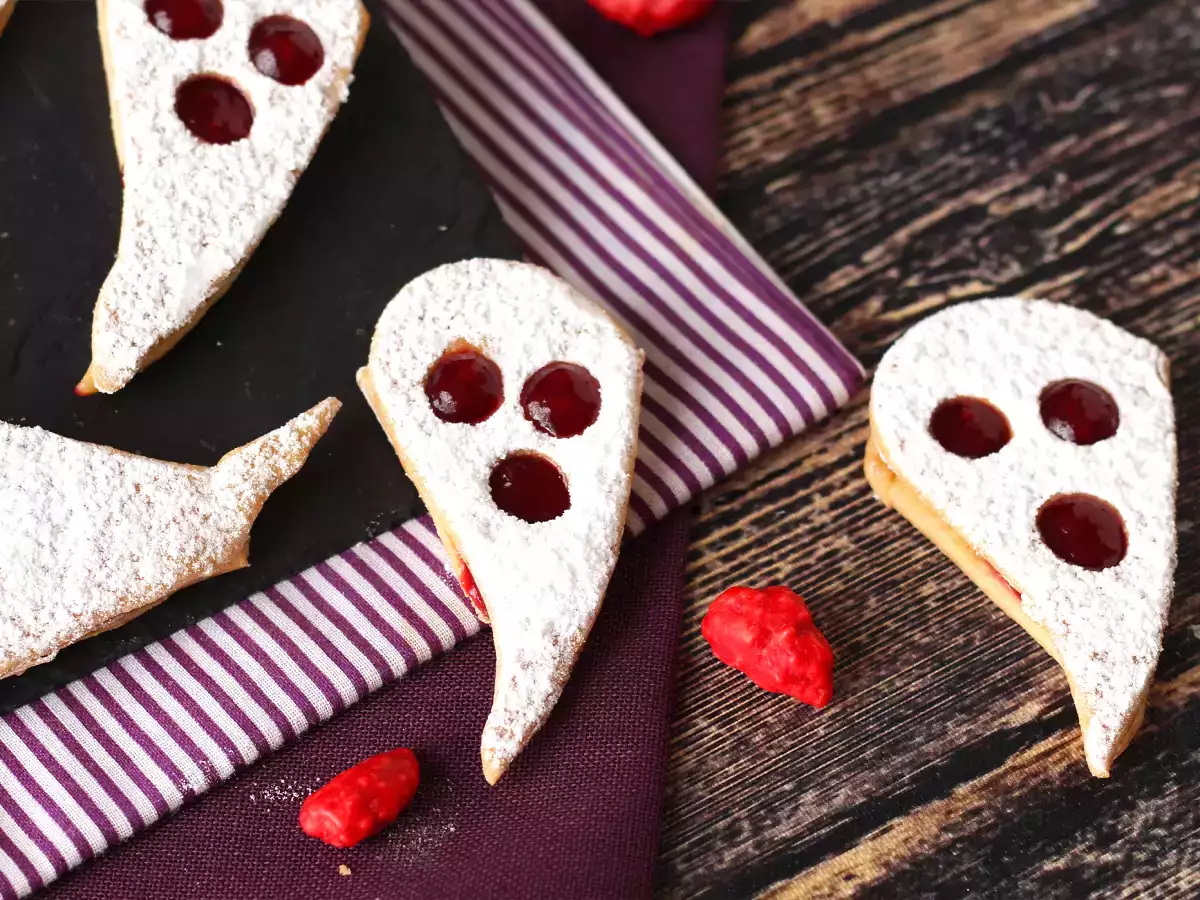 Galletas fantasma: la receta más fácil y divertida de Halloween para hacer con niños - foto 4