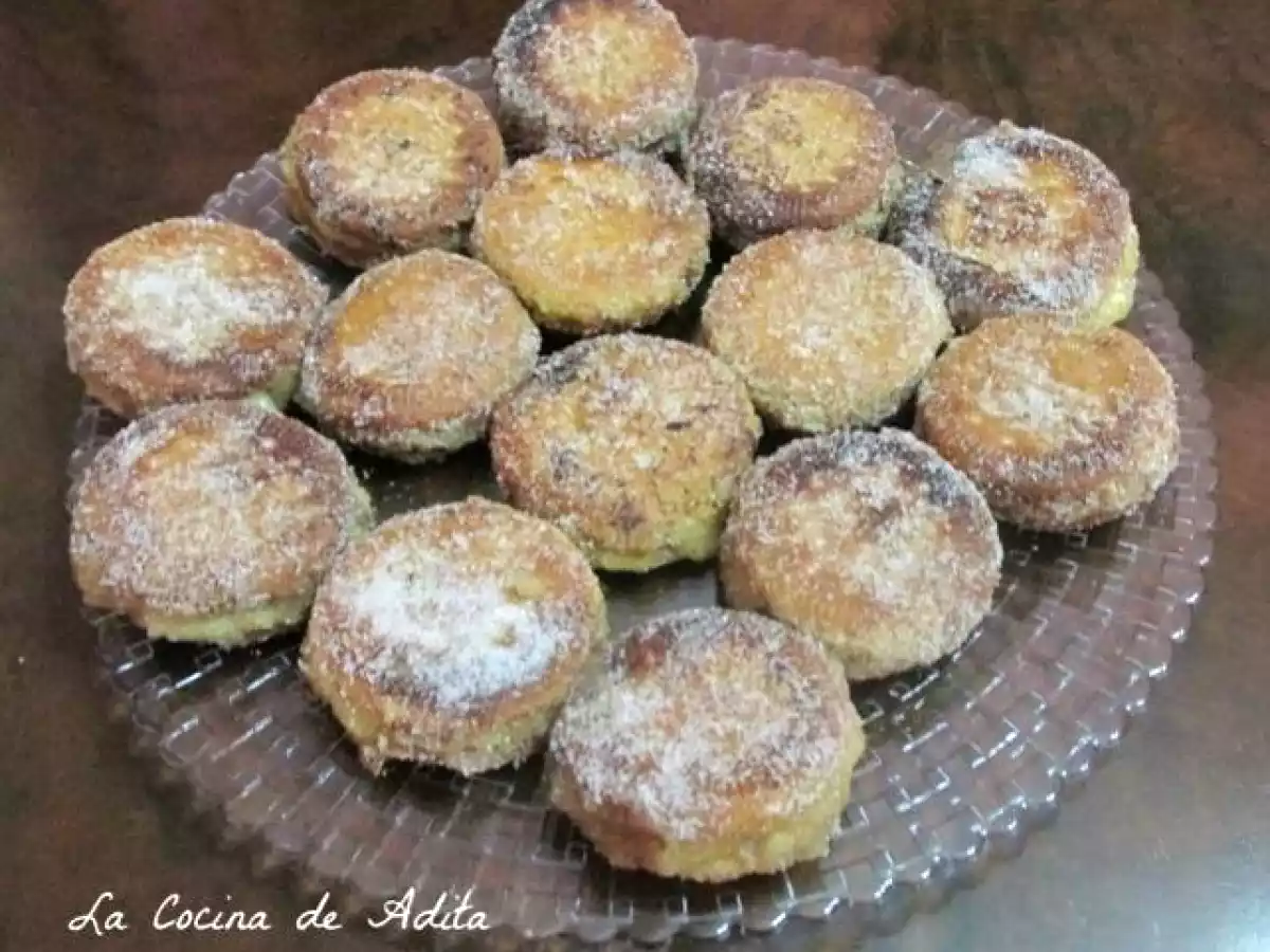 Galletas fritas al aroma de vainilla