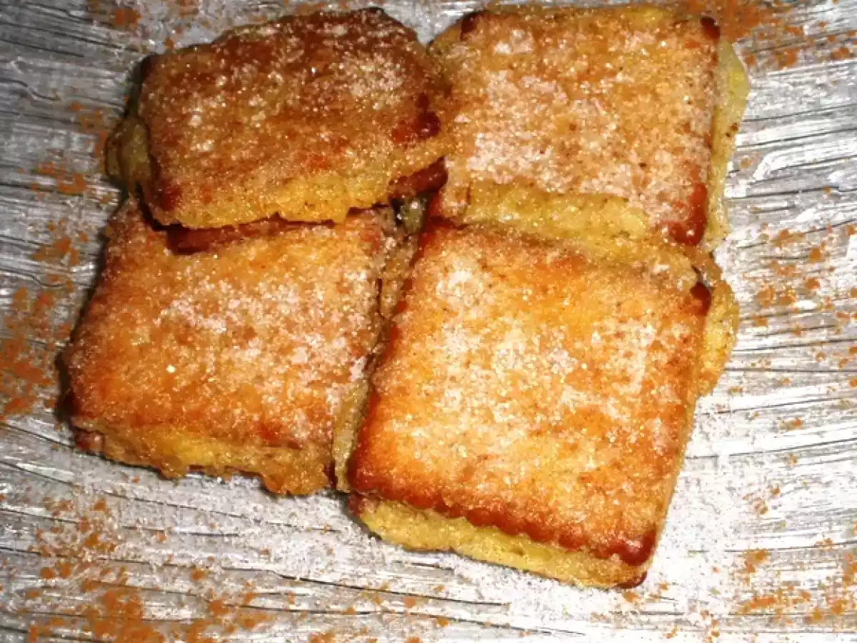 Galletas Fritas Rellenas de Natilla - foto 2