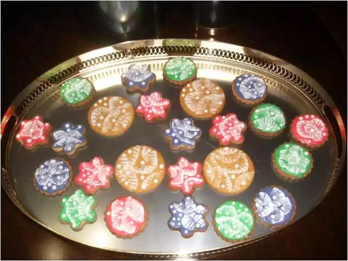 GALLETAS GLASEADAS CON LA TECNICA DE BARRIDO